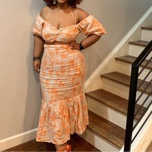 Two piece skirt and top